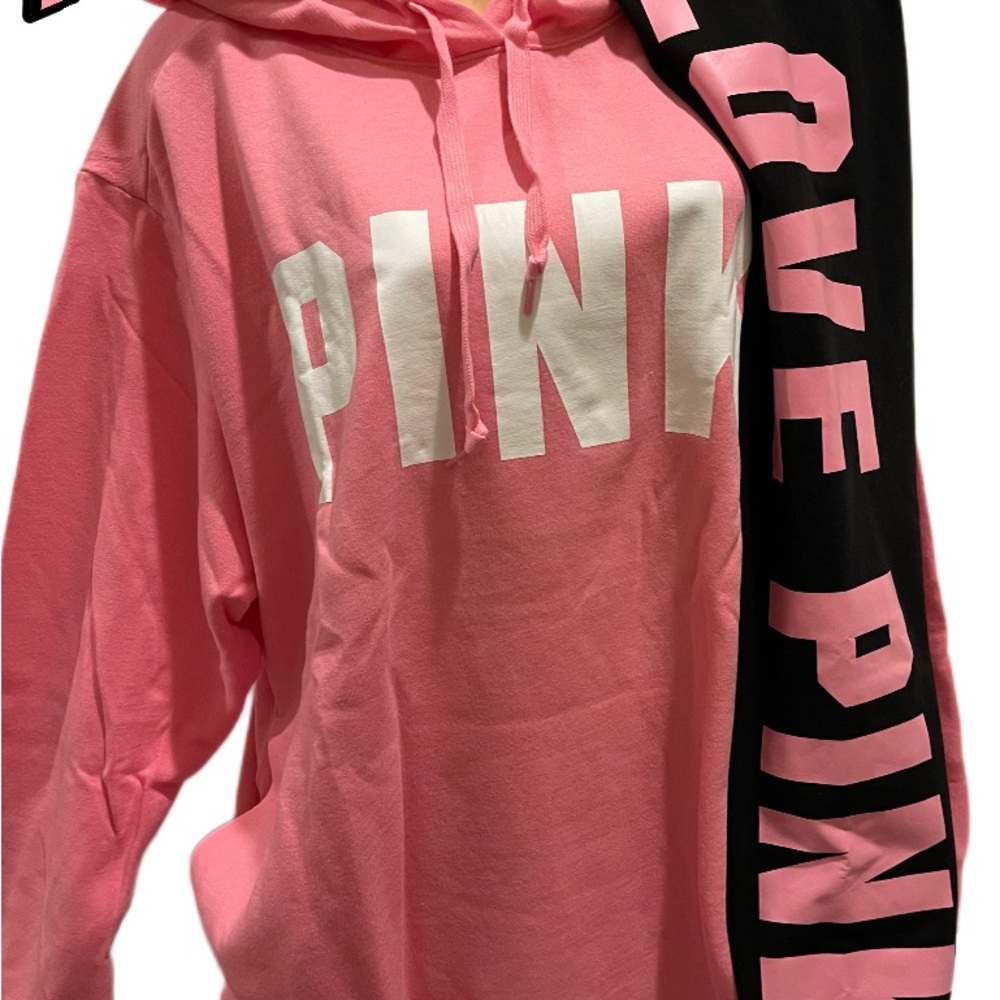 NEW VICTORIAS SECRET PINK L XL XXL 2PX SET HOODIE & LEGGINGS - Picture 5 of 5